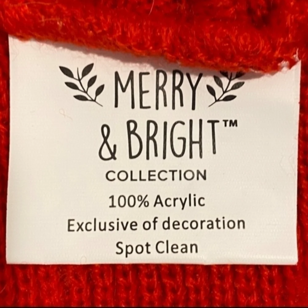 NWT Merry & Bright Pet Dog Dont Open Unitl Christmas Sweater Medium Holiday New